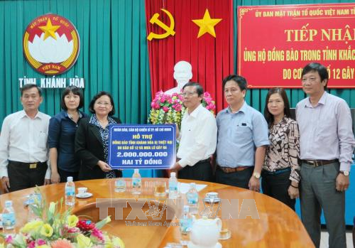 Hỗ trợ các tỉnh khắc phục hậu quả thiệt hại do bão số 12